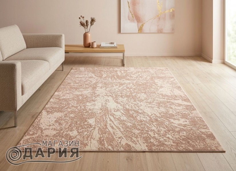 Тъкан килим KAVITA 723 l.brown/cream